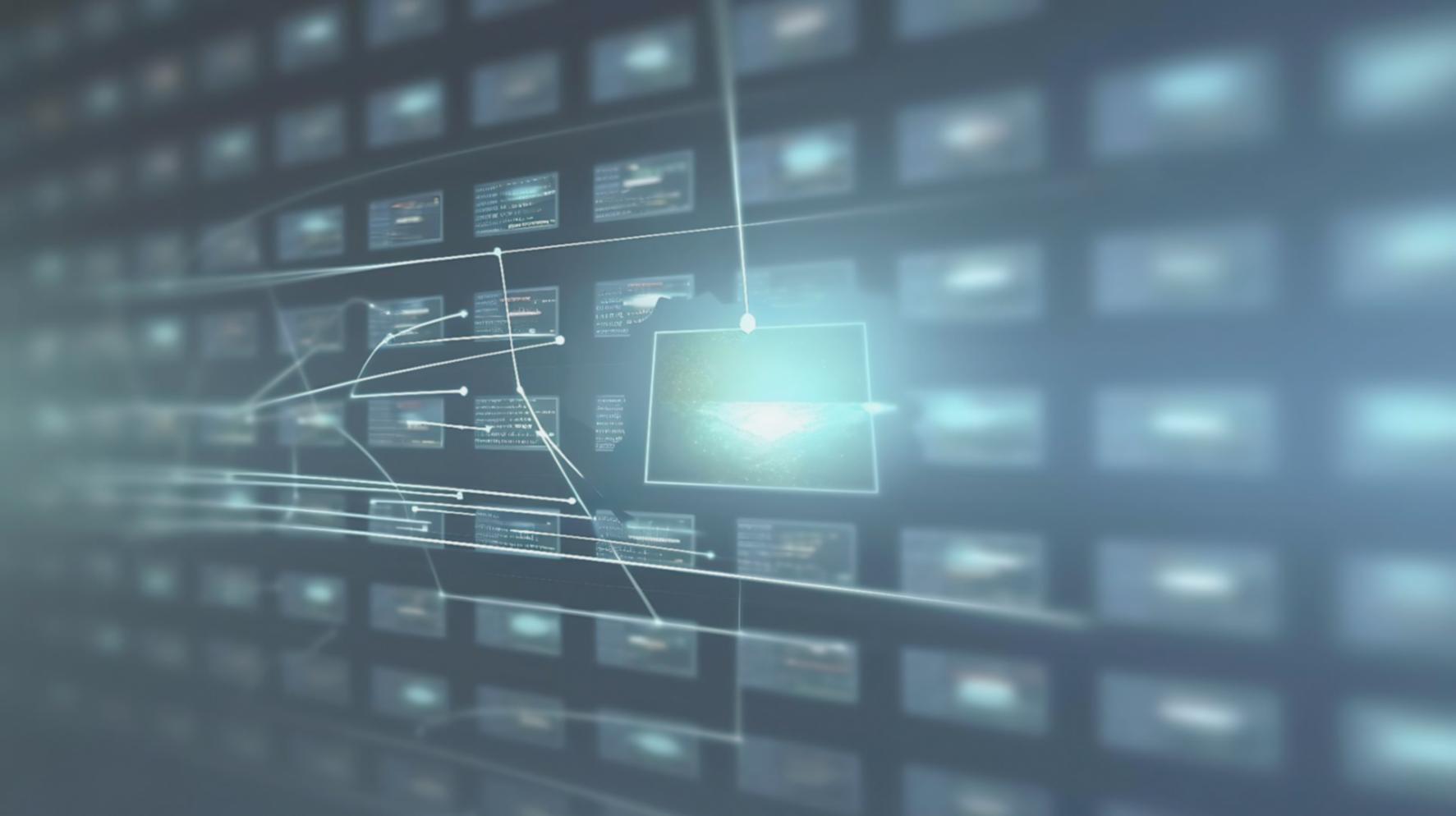 Automated manufacturing dashboard showing real-time production metrics